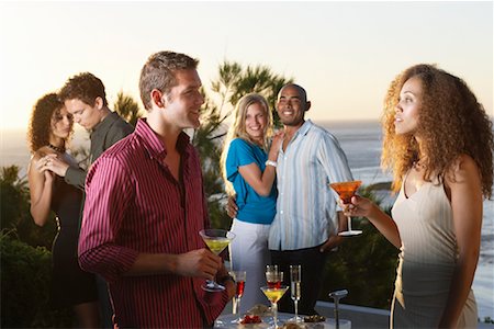 People at Party Outdoors Stock Photo - Premium Royalty-Free, Code: 600-00823387