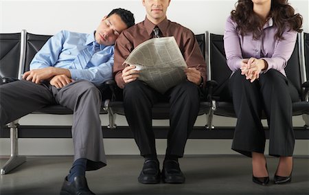 Business People in Waiting Area Stock Photo - Premium Royalty-Free, Code: 600-00823431