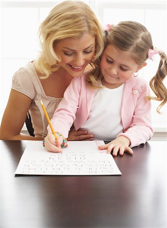 simsearch:600-00947952,k - Mother and Daughter Stock Photo - Premium Royalty-Free, Code: 600-00845882