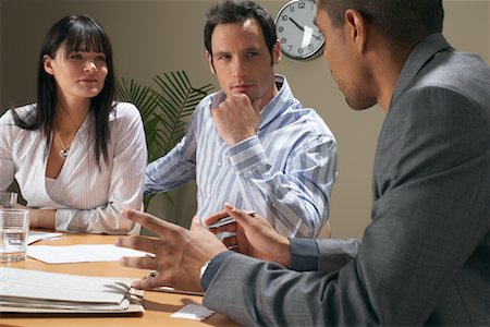 female banker (owner or executive) - Business People in Meeting Stock Photo - Premium Royalty-Free, Code: 600-00846206