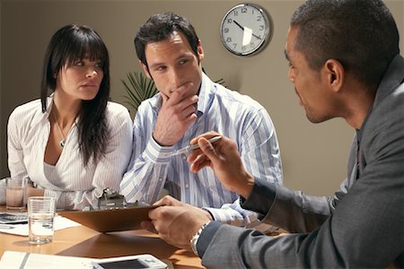 female banker (owner or executive) - Business People in Meeting Stock Photo - Premium Royalty-Free, Code: 600-00846208