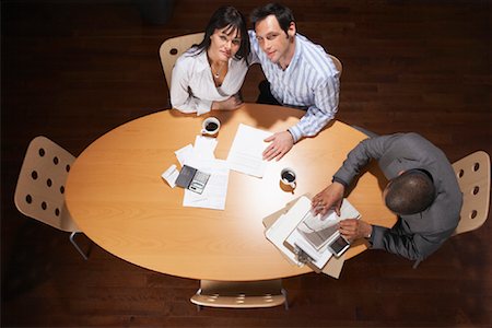 female banker (owner or executive) - Business People in Meeting Stock Photo - Premium Royalty-Free, Code: 600-00846213