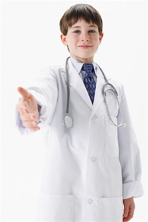 Boy Dressed as Doctor Stock Photo - Premium Royalty-Free, Code: 600-00846382