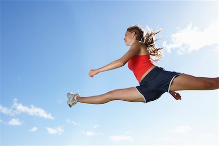 Teenager Jumping Stock Photo - Premium Royalty-Free, Code: 600-00846457