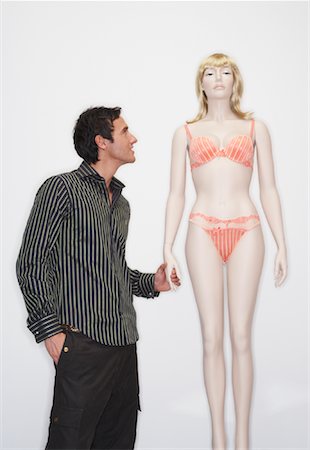 Mannequin with Lingerie stock photo. Image of model, honeysuckle