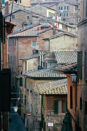 Siena, Tuscany, Italy Foto de stock - Sin royalties Premium, Código: 600-00846707