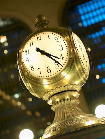 Uhr im großen zentralen Station, New York City, New York, USA Stockbilder - Premium RF Lizenzfrei, Bildnummer: 600-00865271