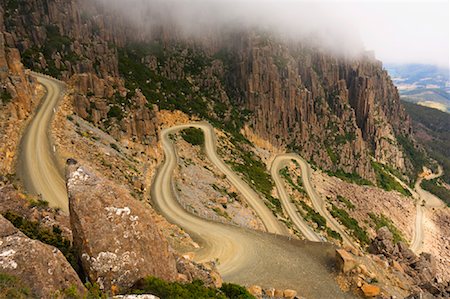 simsearch:600-01603961,k - Jacob's Ladder, Ben Lomond National Park. Tasmania, Australia Foto de stock - Sin royalties Premium, Código: 600-00865359