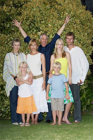 Portrait de famille Photographie de stock - Premium Libres de Droits, Code: 600-00866581