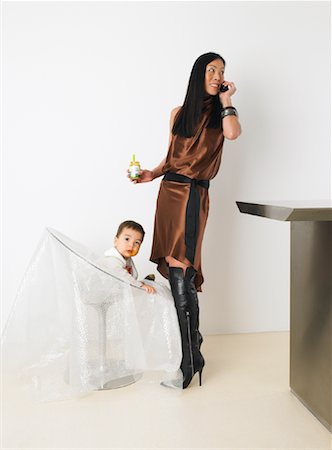 Mother with Baby Foto de stock - Sin royalties Premium, Código: 600-00917260