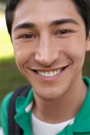 Close-Up Portrait of Young Man Stock Photo - Premium Royalty-Free, Code: 600-00917800