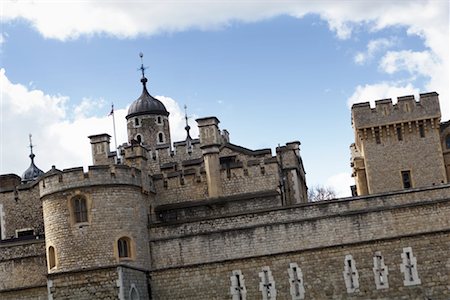 White Tower, The Tower of London, London, England Foto de stock - Sin royalties Premium, Código: 600-00910518