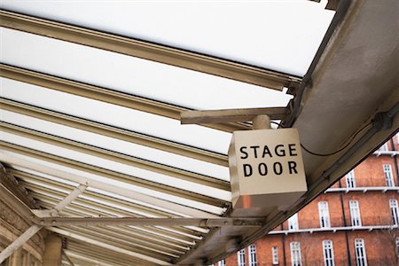 royal albert hall - Stage Door Sign, Royal Albert Hall, Kensington, London, England Fotografie stock - Premium Royalty-Free, Codice: 600-00910523