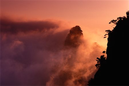 Mount Huangshan, Anhui Province, China Fotografie stock - Premium Royalty-Free, Codice: 600-00911001