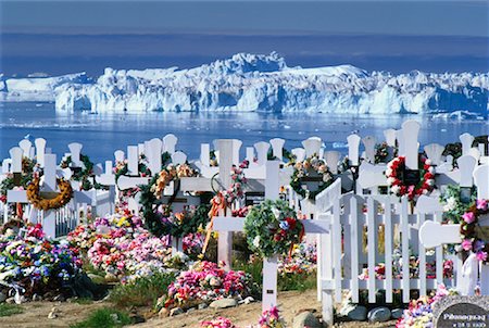 Cemetery, Greenland Stock Photo - Premium Royalty-Free, Code: 600-00911106