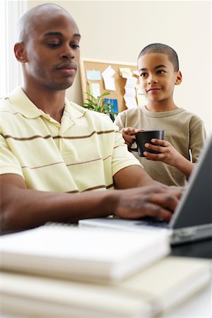 simsearch:600-00033212,k - Father and Son at Home Stock Photo - Premium Royalty-Free, Code: 600-00934312
