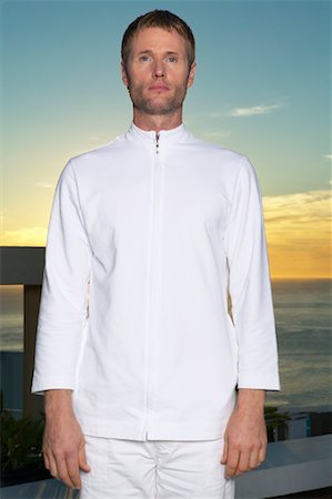 futuristic athletic wear - Portrait of Man Stock Photo - Premium Royalty-Free, Code: 600-00934675