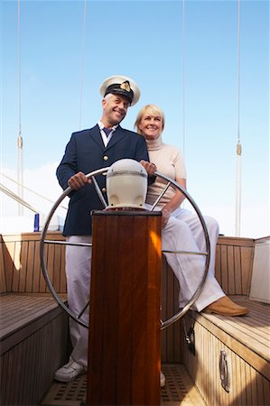 simsearch:600-00948212,k - Couple on Yacht Stock Photo - Premium Royalty-Free, Code: 600-00948201