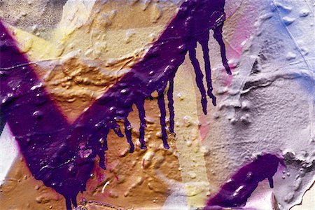 Close-Up of Graffiti on Wall Fotografie stock - Premium Royalty-Free, Codice: 600-00948649