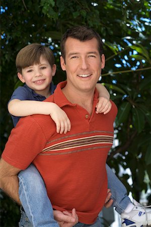 simsearch:700-00609069,k - Portrait of Father and Son Stock Photo - Premium Royalty-Free, Code: 600-00984116