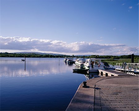 república de irlanda - Port, Drumshanbo, Lough Allen Lake, County Leitrim, Ireland Foto de stock - Sin royalties Premium, Código: 600-00983283