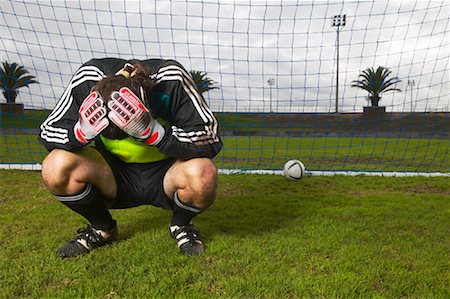 simsearch:600-00955470,k - Disappointed Goalie Fotografie stock - Premium Royalty-Free, Codice: 600-00983967