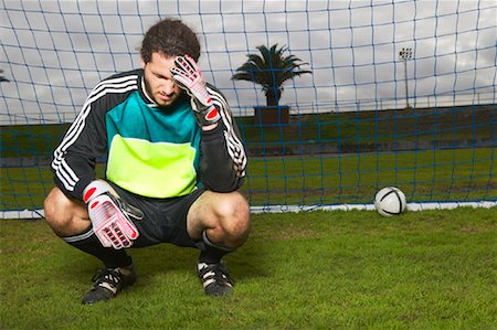 simsearch:600-00955470,k - Disappointed Goalie Fotografie stock - Premium Royalty-Free, Codice: 600-00983968