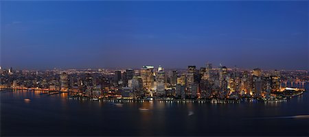 simsearch:600-07991570,k - Skyline, Manhattan, New York City, New York, USA Stock Photo - Premium Royalty-Free, Code: 600-01014573