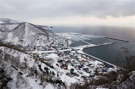 simsearch:700-00555237,k - Rausu Skyline, Shiretoko Peninsula, Hokkaido, Japan Foto de stock - Sin royalties Premium, Código: 600-01015231