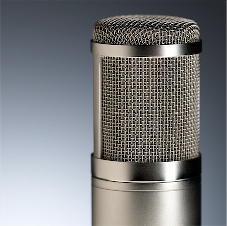 simsearch:640-02950942,k - Microphone Foto de stock - Sin royalties Premium, Código: 600-01029768