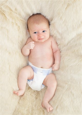 Portrait of Baby Foto de stock - Sin royalties Premium, Código: 600-01036766