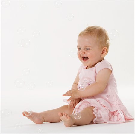 Portrait of Baby Girl Stock Photo - Premium Royalty-Free, Code: 600-01036786