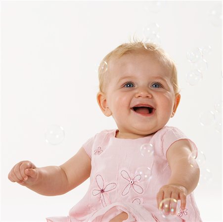 simsearch:600-00917278,k - Portrait de bébé fille Photographie de stock - Premium Libres de Droits, Code: 600-01036787