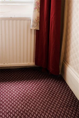 Carpet and Curtain in Room Stock Photo - Premium Royalty-Free, Code: 600-01072662