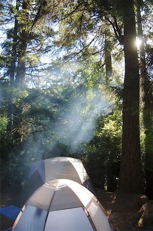 simsearch:700-02245511,k - Tents in Forest Stock Photo - Premium Royalty-Free, Code: 600-01072983