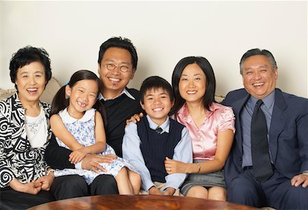 Family Portrait Stock Photo - Premium Royalty-Free, Code: 600-01073085