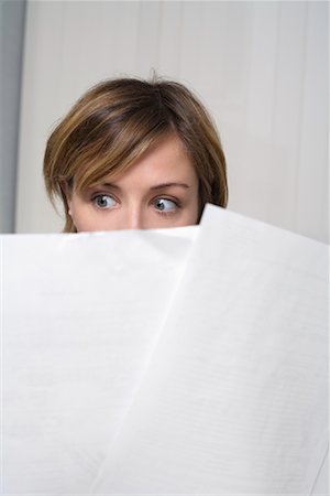 simsearch:600-01110057,k - Businesswoman Looking at Documents Stock Photo - Premium Royalty-Free, Code: 600-01083645