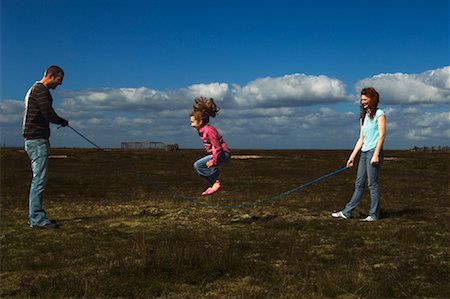 Father and Daughter Outdoors Stock Photo - Premium Royalty-Free, Code: 600-01109670