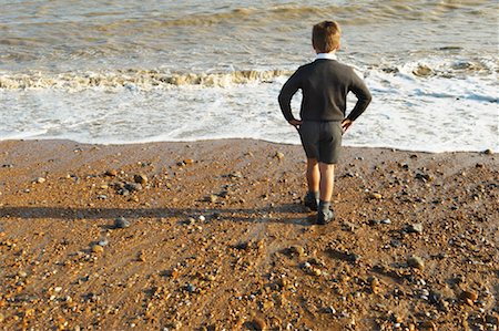 Boy at the Beach Stock Photo - Premium Royalty-Free, Code: 600-01109715