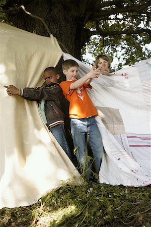 Boys Playing Outdoors Stock Photo - Premium Royalty-Free, Code: 600-01100088