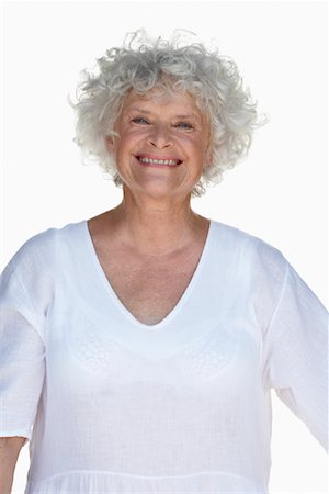 fat lady senior - Portrait of Woman Stock Photo - Premium Royalty-Free, Code: 600-01119912