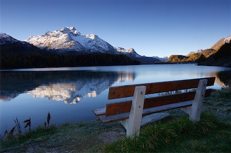 simsearch:600-00846778,k - Lake Silser, Engadin, Switzerland Foto de stock - Sin royalties Premium, Código: 600-01111682