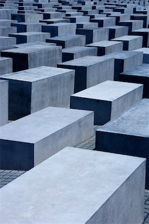 Mémorial de l'Holocauste, Berlin, Allemagne Photographie de stock - Premium Libres de Droits, Code: 600-01112400