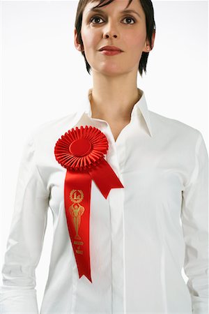 simsearch:600-01110057,k - Woman Wearing Ribbon Stock Photo - Premium Royalty-Free, Code: 600-01112459