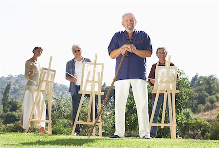 People in Painting Class Stock Photo - Premium Royalty-Free, Code: 600-01112810