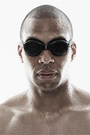 Portrait of Swimmer Stock Photo - Premium Royalty-Free, Code: 600-01124628