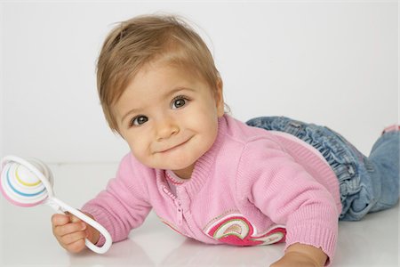 simsearch:600-00795637,k - Portrait of Baby Photographie de stock - Premium Libres de Droits, Code: 600-01123998