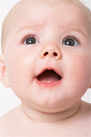simsearch:600-01172745,k - Portrait of Baby Foto de stock - Royalty Free Premium, Número: 600-01172756