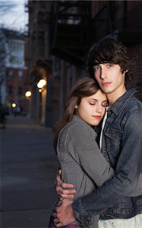 simsearch:700-00152710,k - Portrait of Young Couple Stock Photo - Premium Royalty-Free, Code: 600-01184622