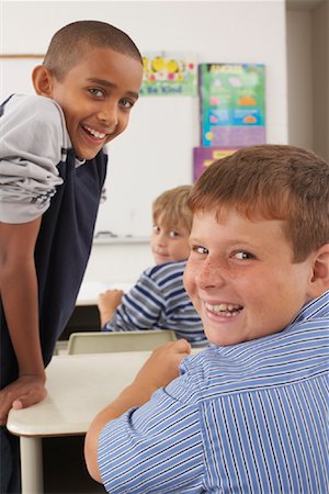 simsearch:600-01184690,k - Students in Classroom Stock Photo - Premium Royalty-Free, Code: 600-01184691